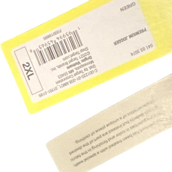 Jogging Pants Relaxed Fit Side Pockets Size 2XL All in Motion New With Tag - Picture 3 of 4